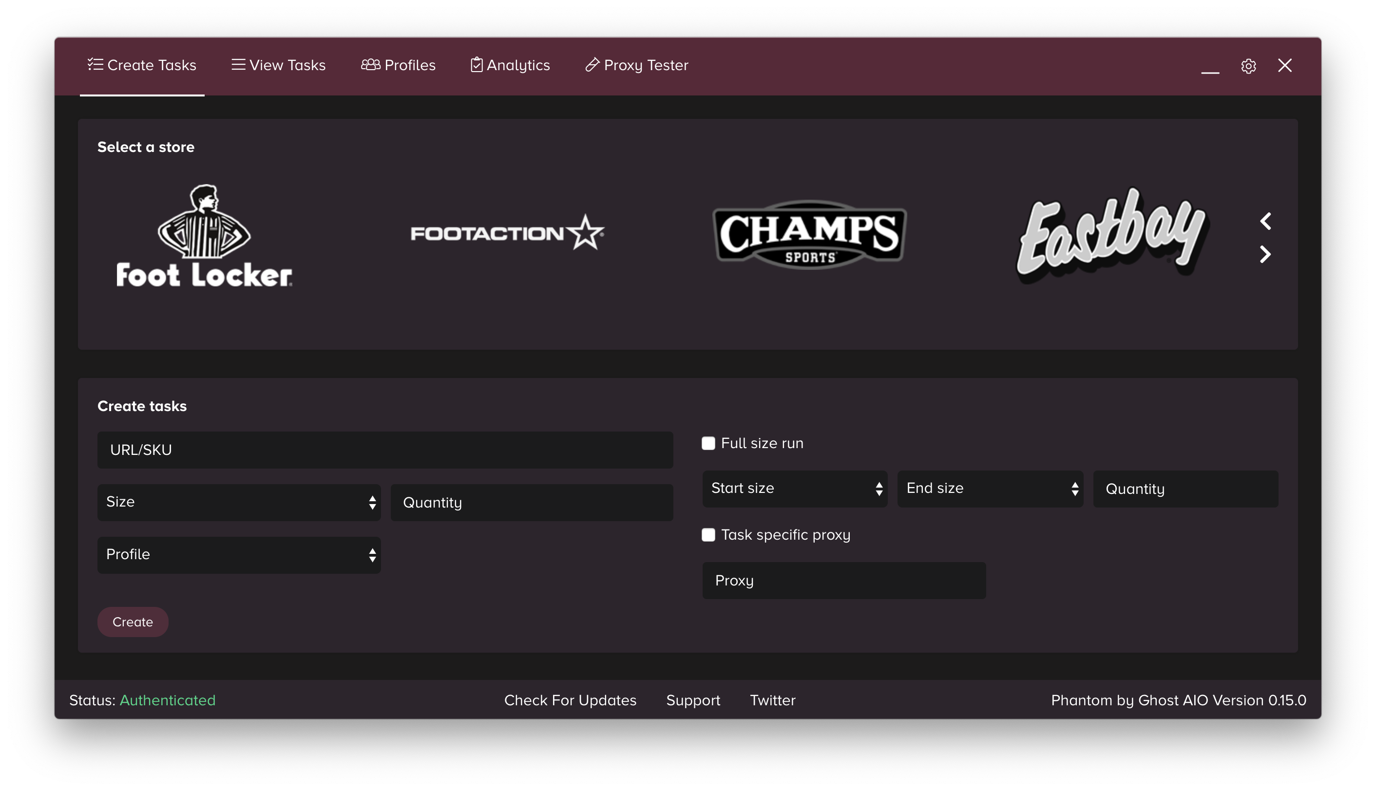 Phantom by Ghost AIO UI Homepage